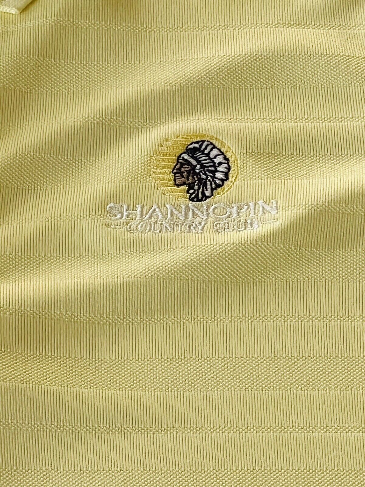 Kate Lord Women's Golf Shirt Yellow Sz S