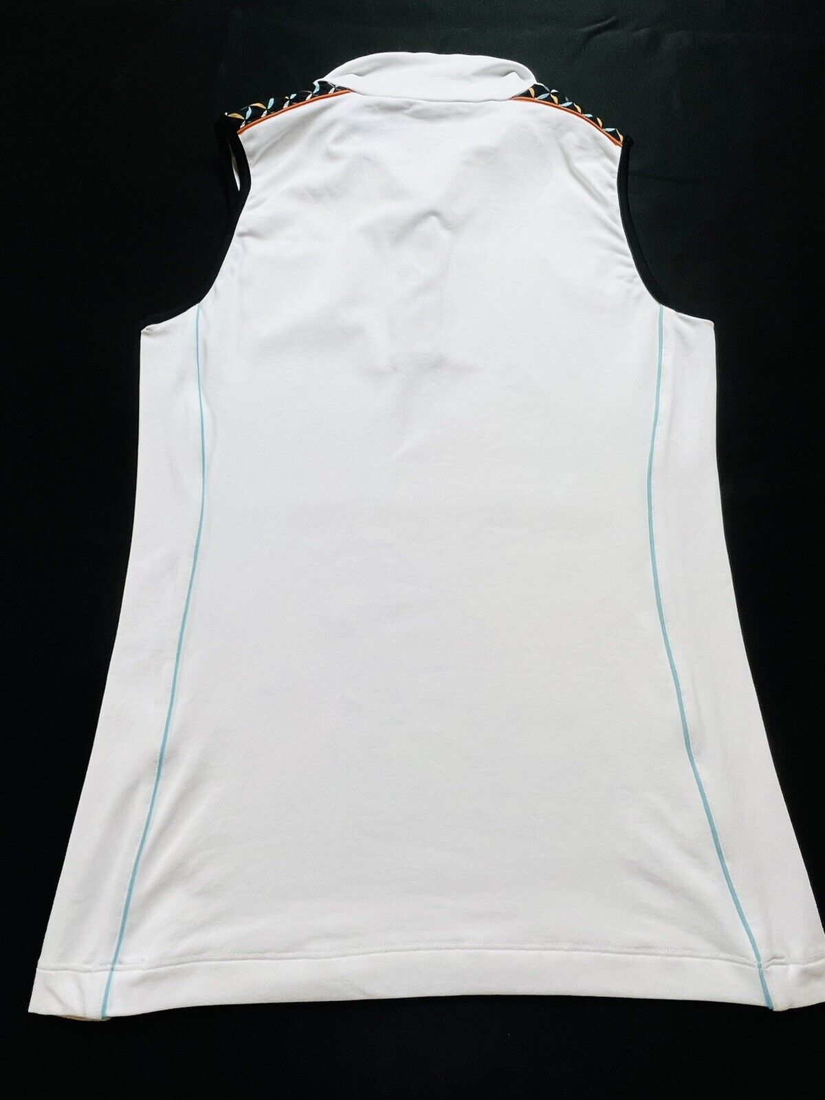 Lohla Sport White Sleeveless Shirt Golf tennis top Sz S