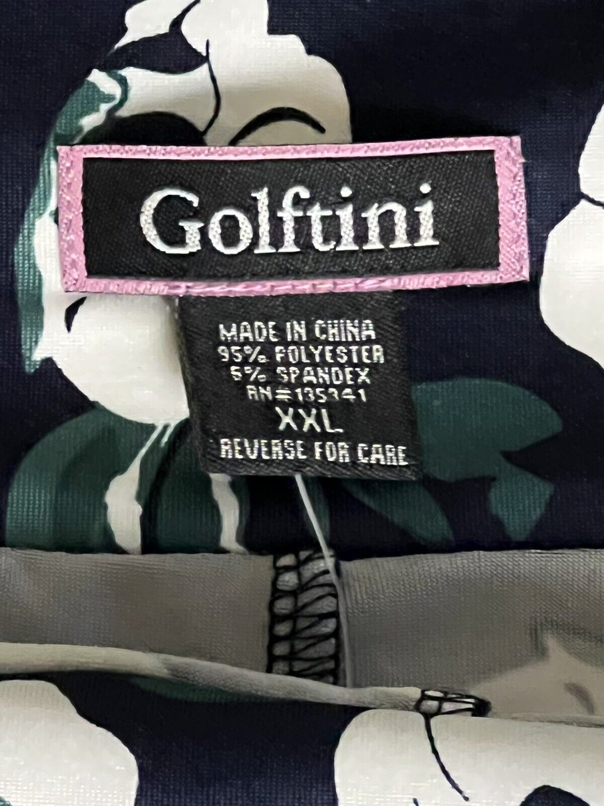 GOLFTINI Women’s Golf Skort Skirt Sz 2XL Multi Floral $135 MSRP