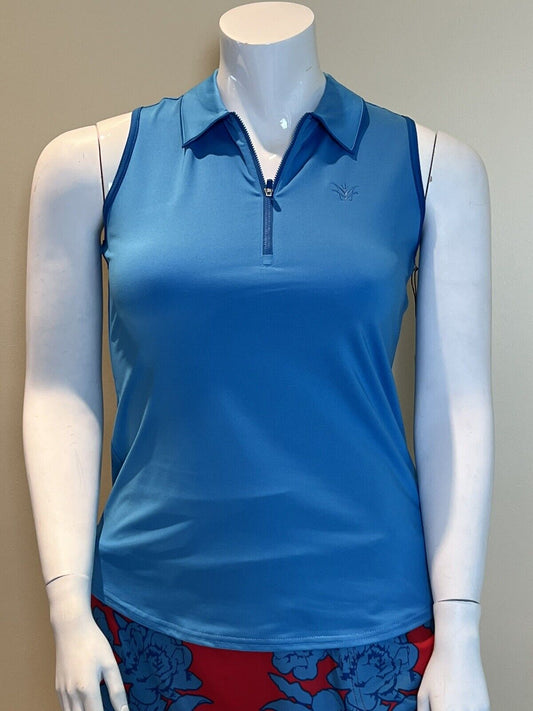 JOFIT Women's Golf Polo Shirt/Top Size XL Blue