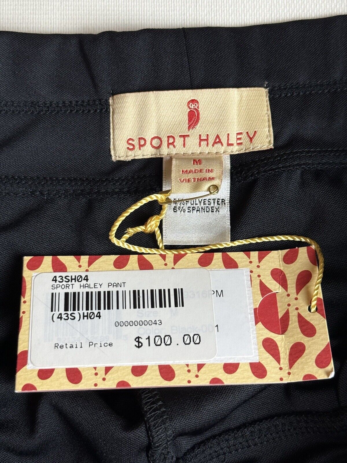 Sport Haley Women's Pull-On Golf Pants Black Size M (61)