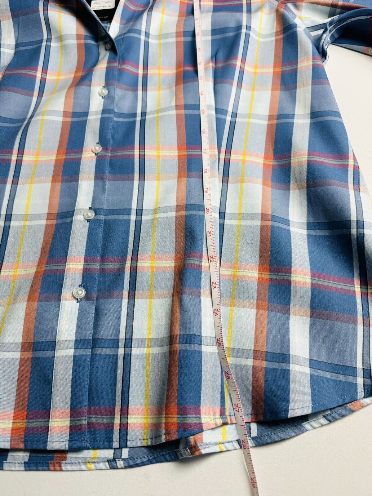 Jones New York Signature Women’s Button Up Shirt Plaid Sz XL.  (67)