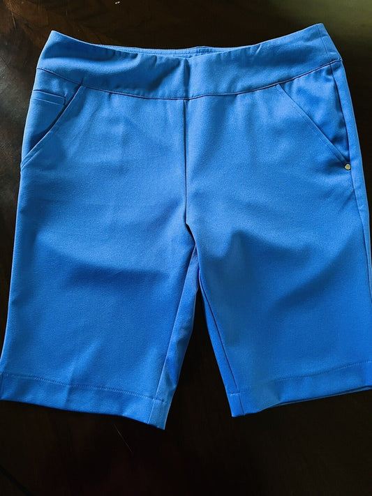 Page & Tuttle Women’s Golf Stretch Shorts Size S Blue