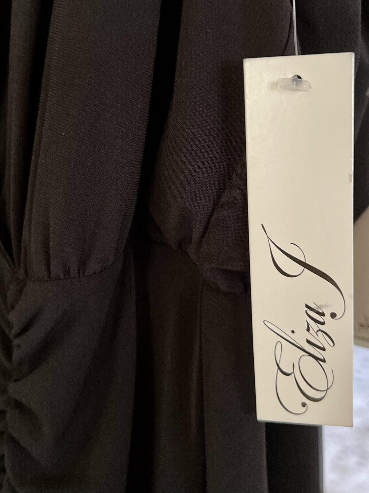 Eliza J Women’s Stretch Black Long Dress Size 14W