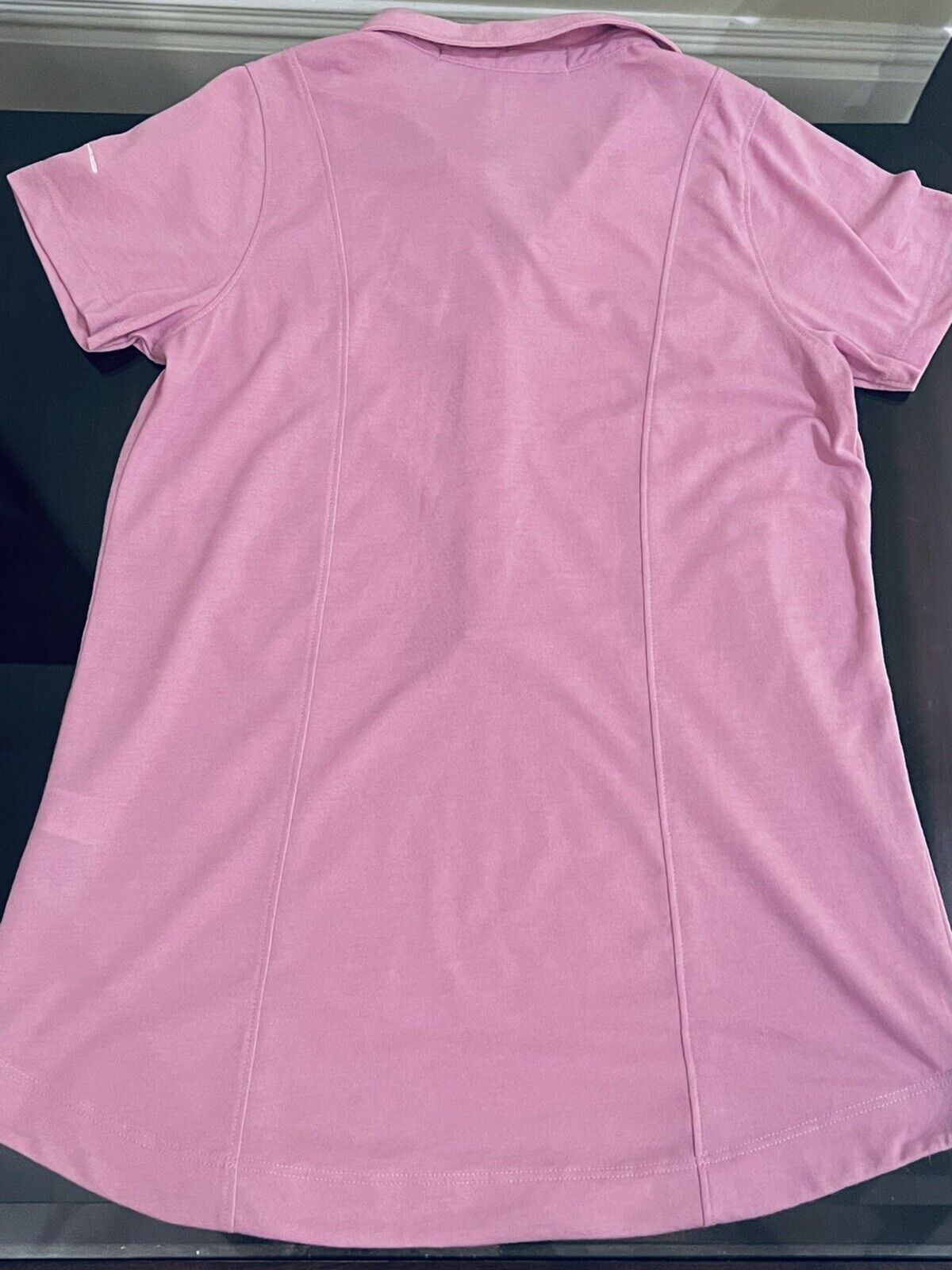 Clover Women's Golf Pink Shirt Polo Sz S