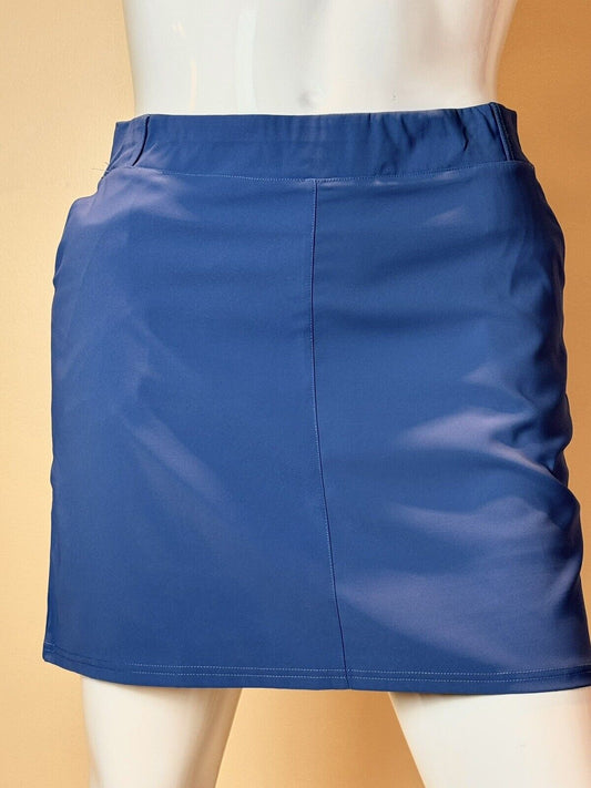 Sport Haley Women’s Golf Skirt Skort Blue Sz L. (77)