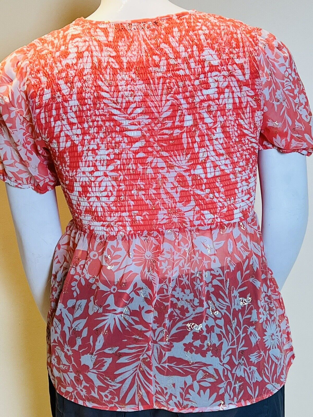 Cure Women's Blouse Orange Size L Top