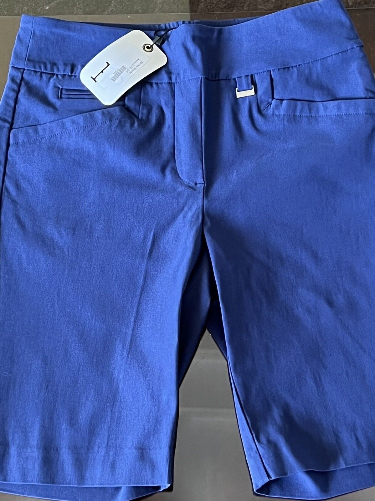 E.P New York Women’s Golf Shorts Blue Sz S