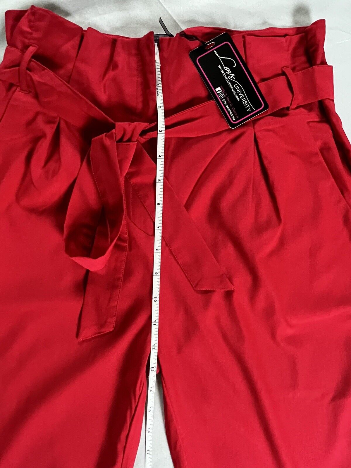 Love University Women’s Red Dress Pant Size XL