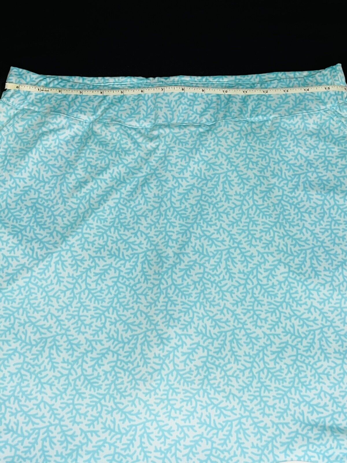 Sport Haley Women’s Golf Skirt White/Blue Patterns Sz L