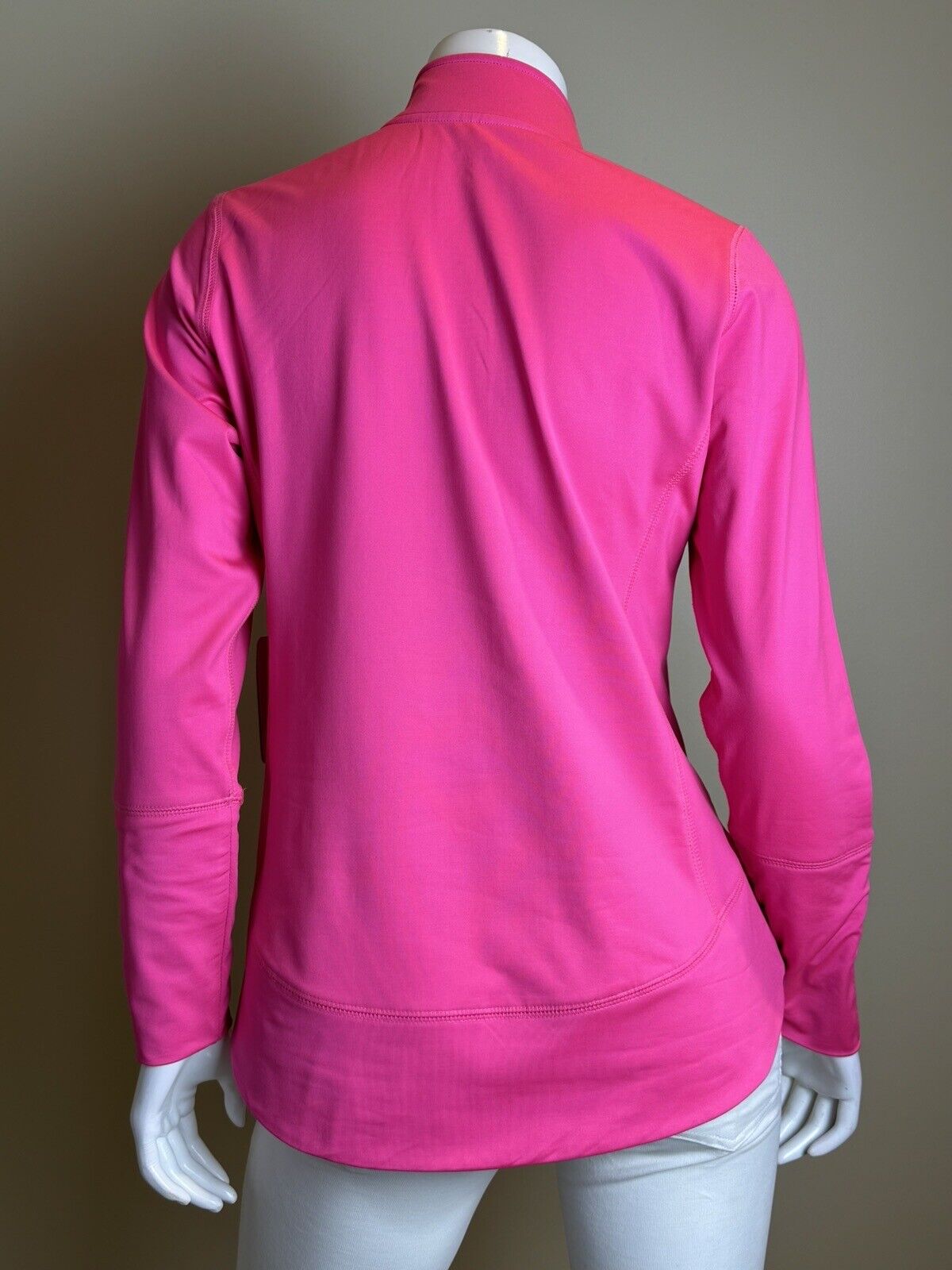 Jofit Women’s Golf Sweatshirt Long Sleeve Top Size S  Full Zip.        (59)