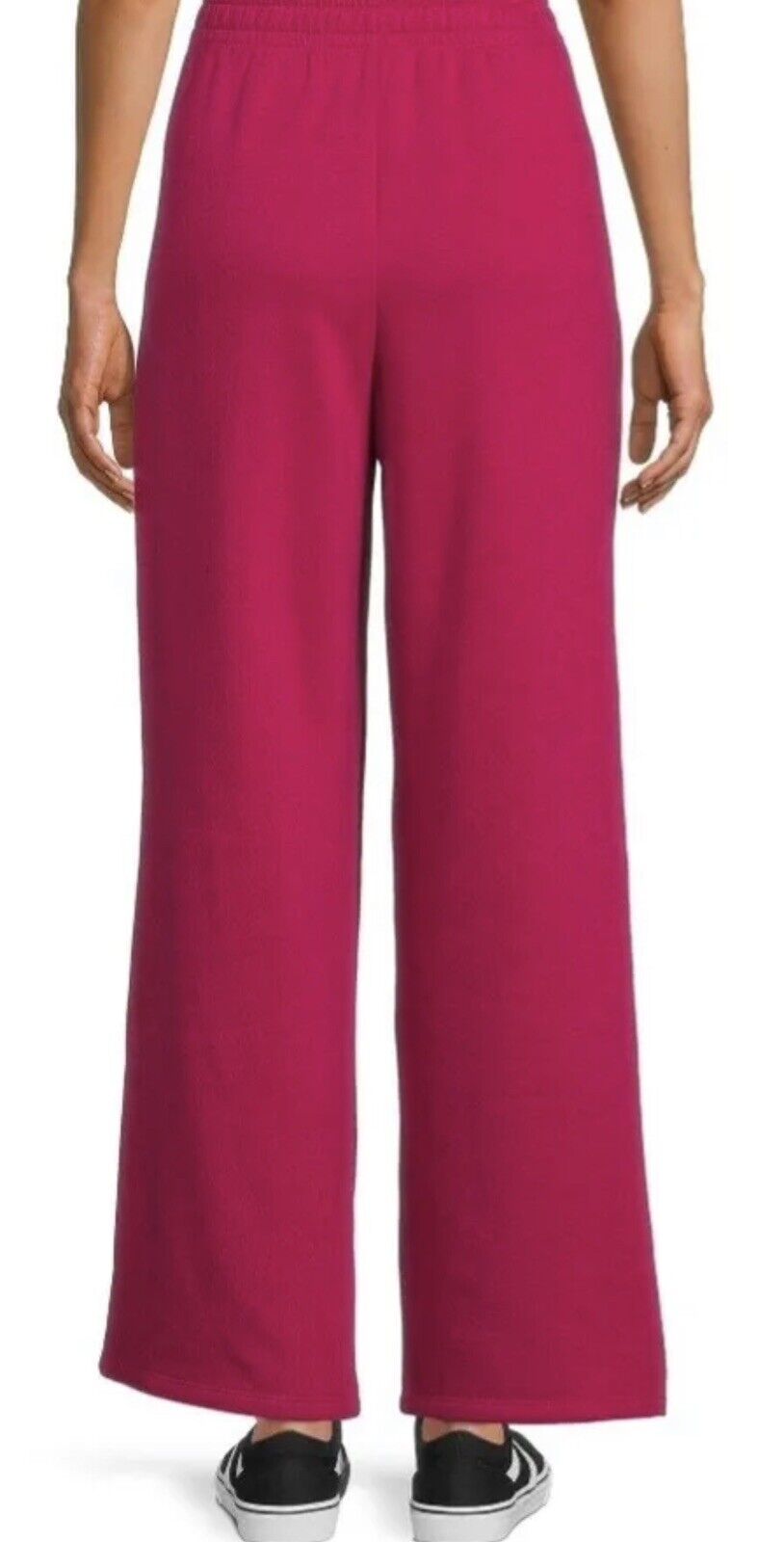 No Boundaries Women’s Wide Leg Fleece Pants Pink Fuchsia Size 3XL