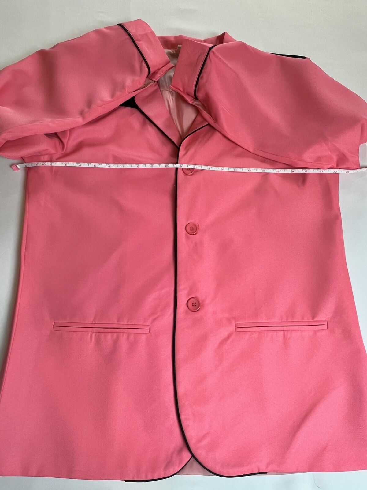 Women’s Basic Blazer Jacket Pink Sz L