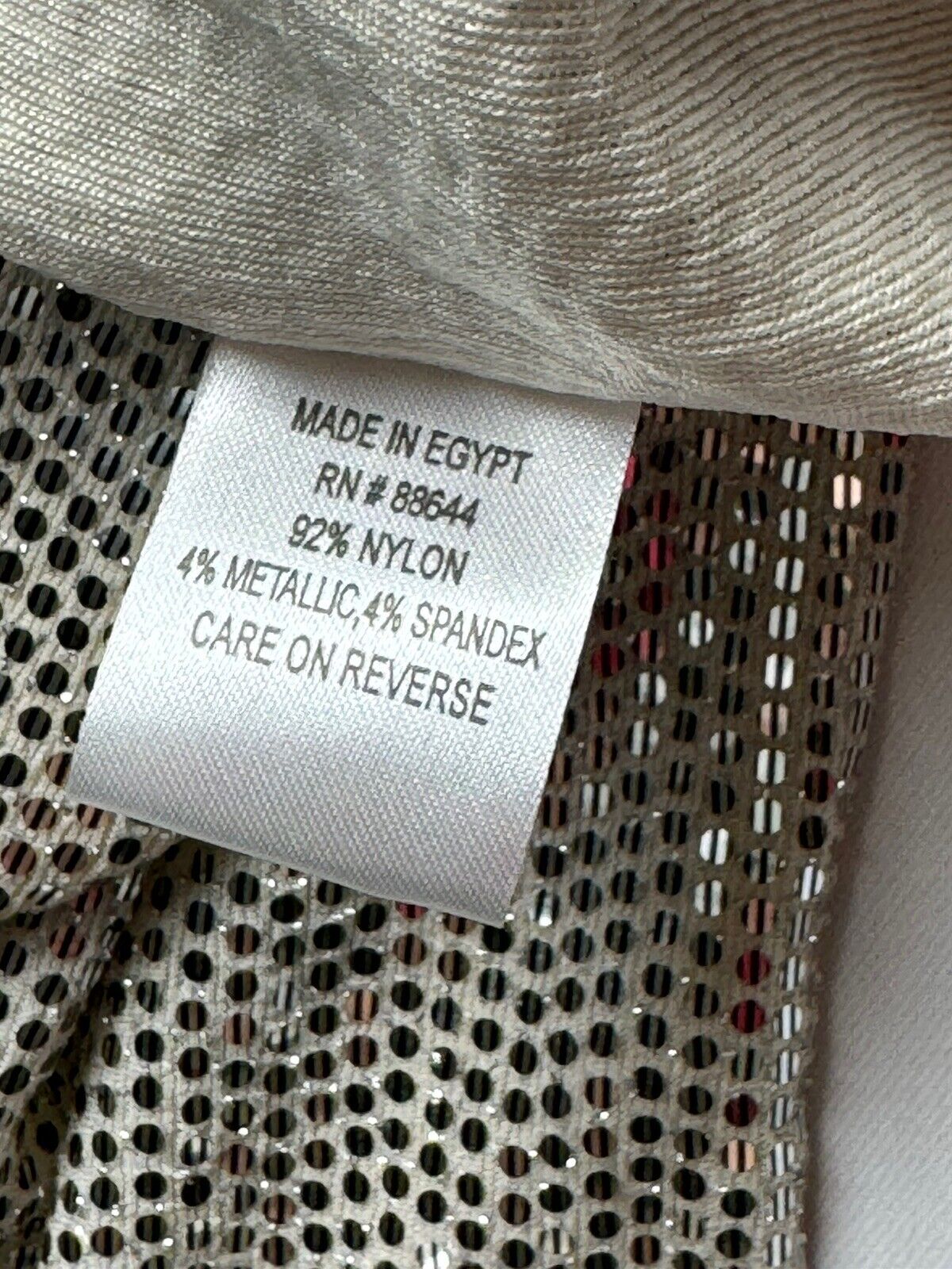 JM Studio by John Meyer size 16 Silver Sequins Dress. (69)