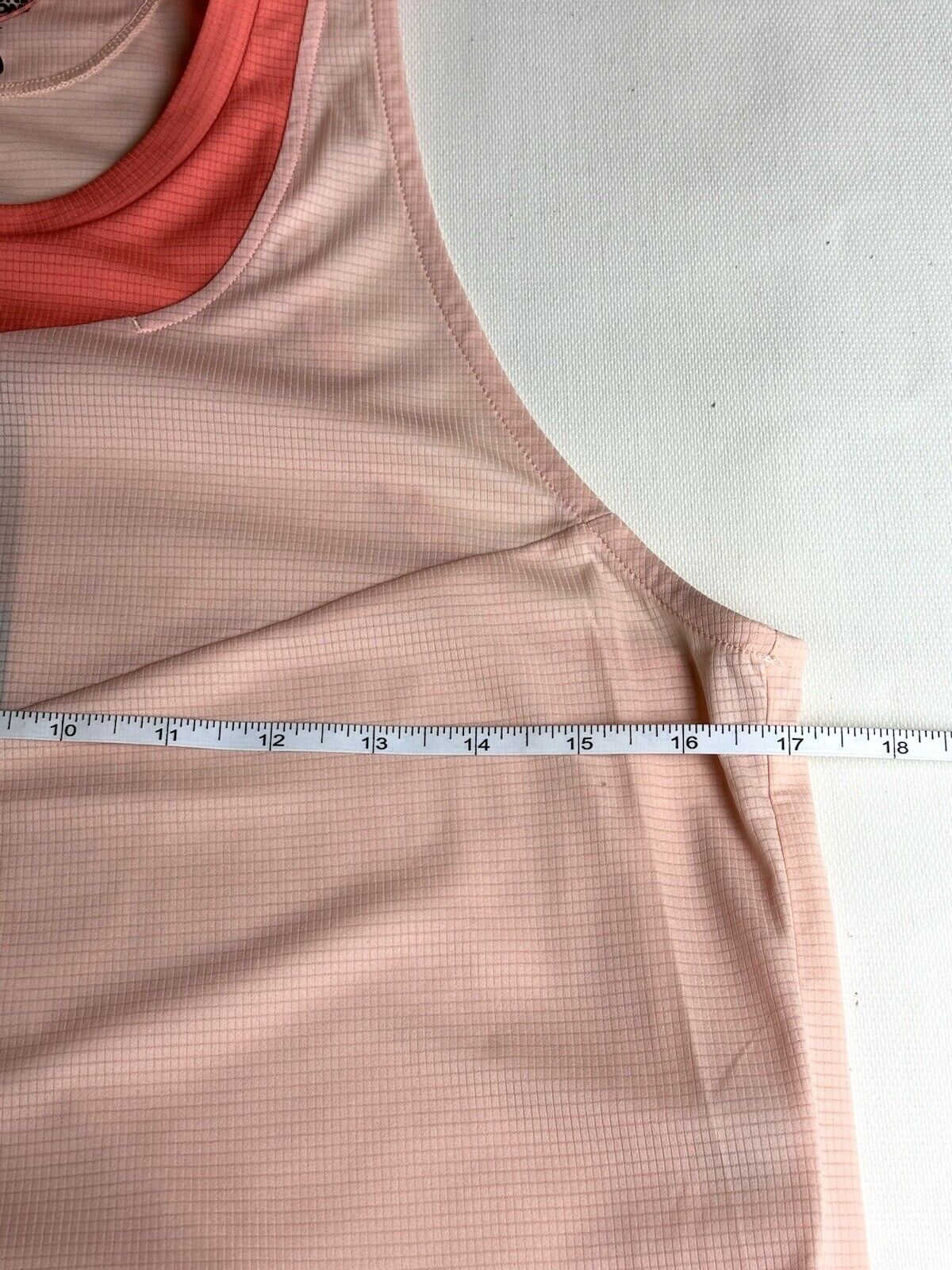 Hoka One One Women’s Glide Tank Top Size M Orange Sleeveless.   (53)