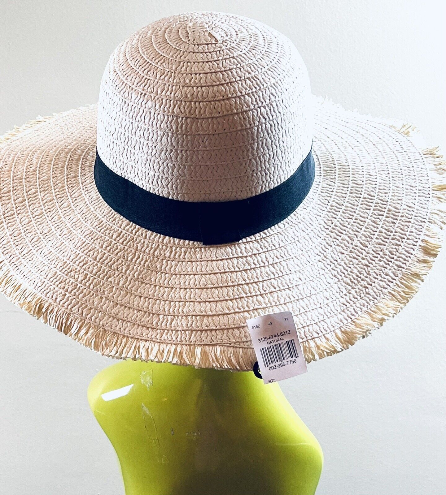 Women Floppy Sun Beach Hats w/ Wide Brim Straw Summer UV Foldable Hiking Cap