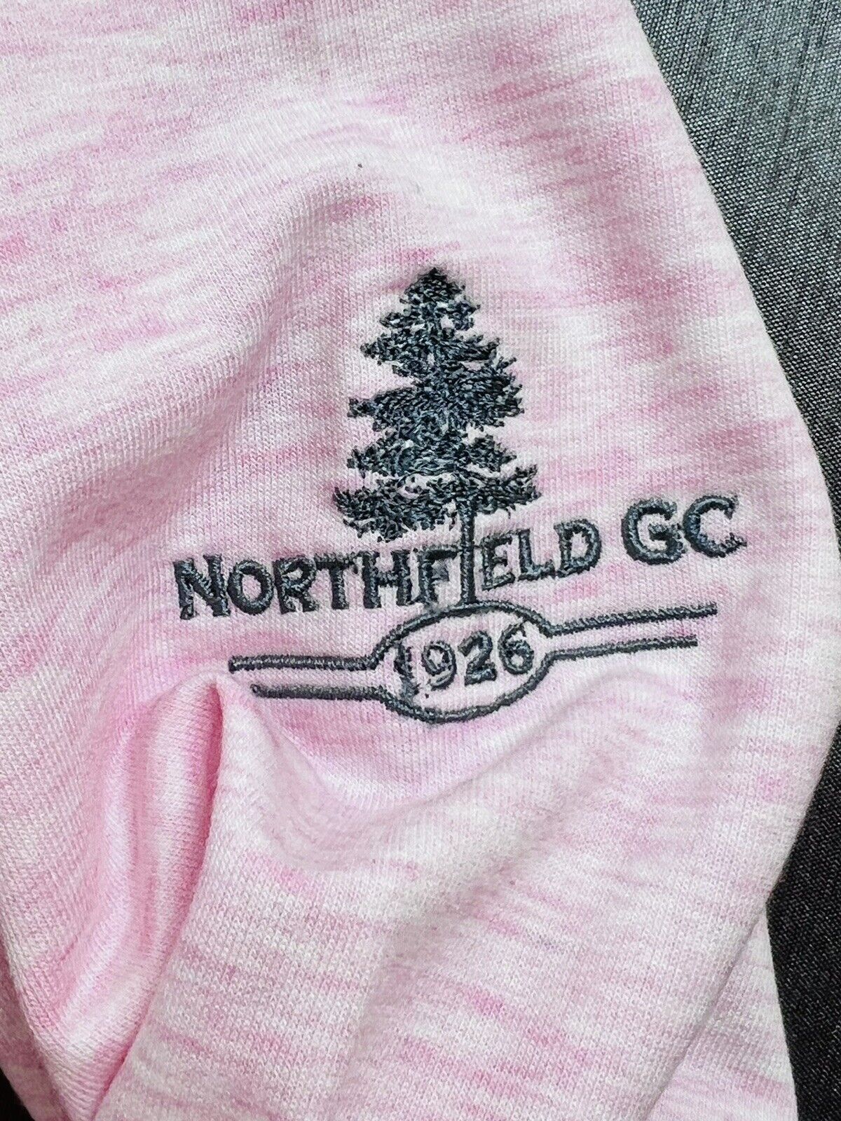 Kate Lord Golf Pink Long-Sleeve Shirt Sz L Sweatshirt