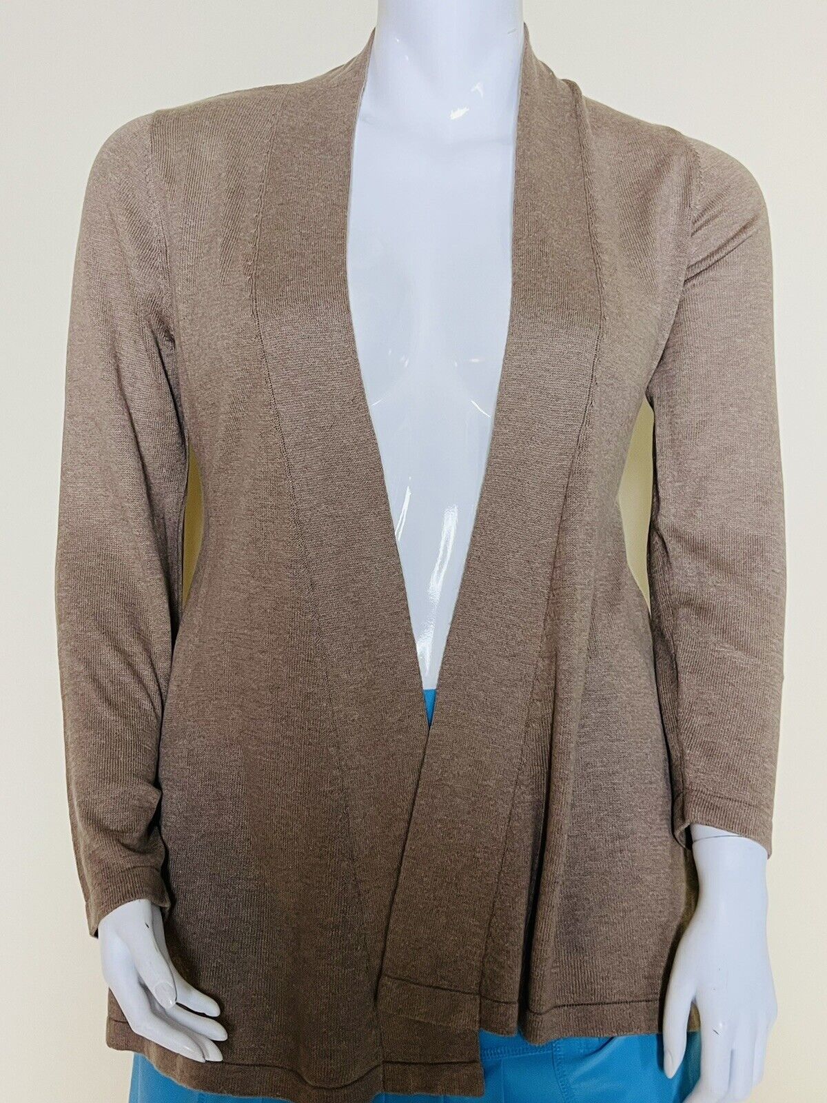 Caroline Grace Women’s Cardigan Brown Sz L —(18)