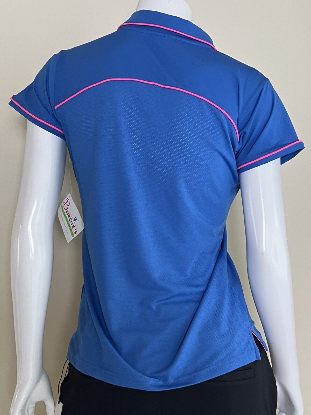 BirdeeSport Women's Top Golf Shirt Sz S Blue (18)