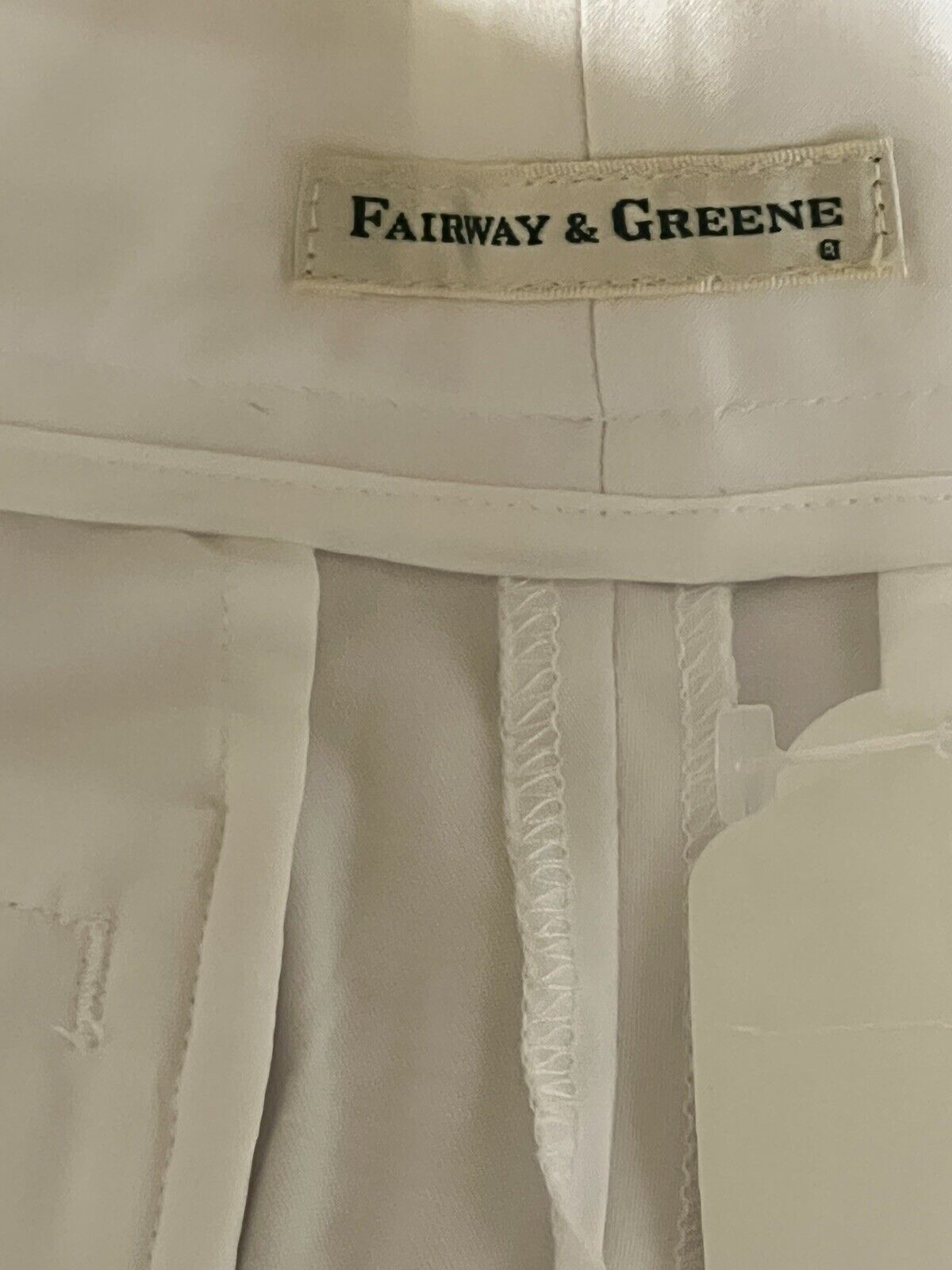 Fairway & Greene Women’s Golf Capri Pants White Size 6