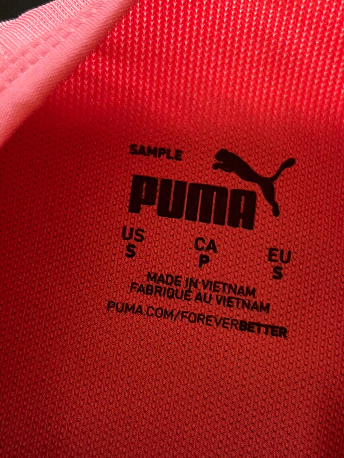 PUMA Women's Sweatshirts Coral Red Sz S