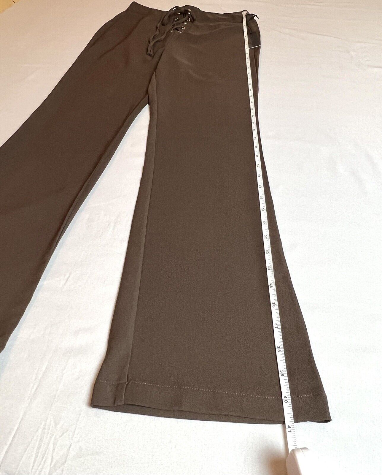 CHOCOLATE Women's Dress Pants Brown Sz M