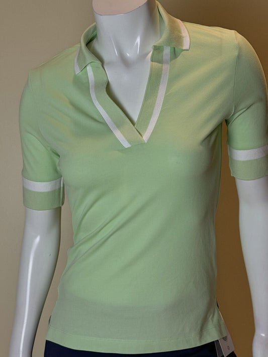 Bogner Women’s Polo Green Short Sleeve Shirt Sz XS