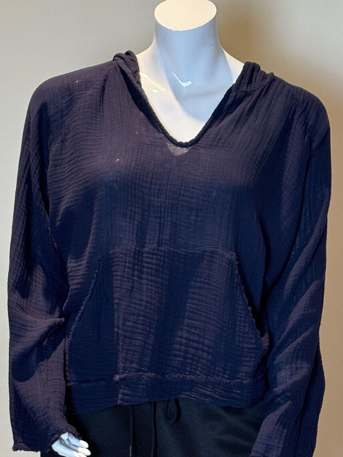 MICHAEL STARS Women’s Long Sleeve Hoodie Top Sz XL (62)