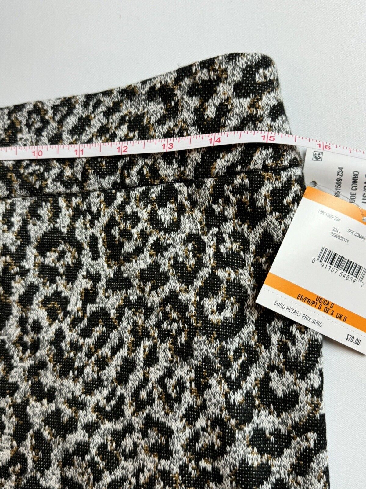 Kasper Women’s Sz S Leopard Skirt   (64)