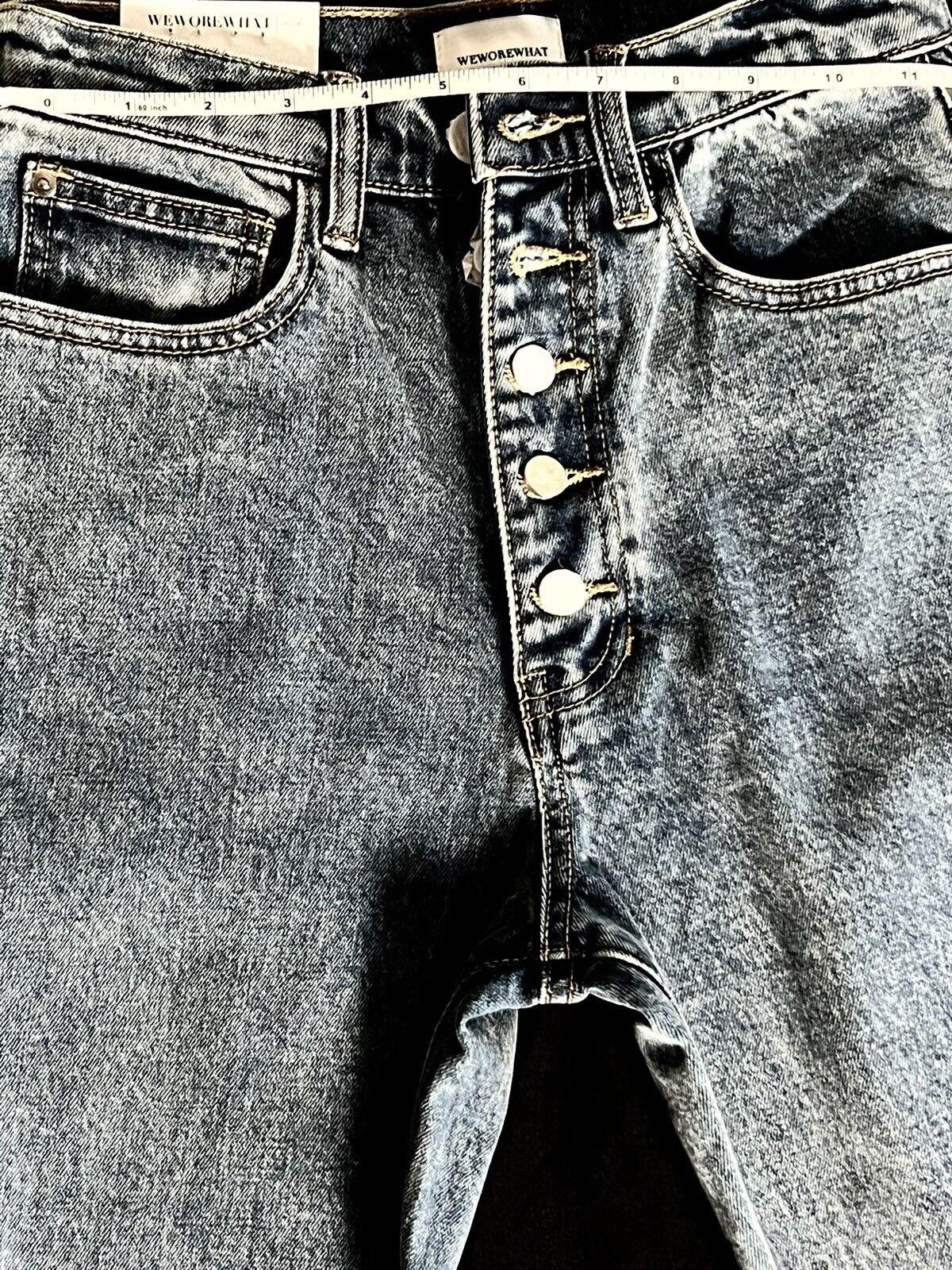 We Wore What Women’s Denim Jeans Sz 24 $158 Retail