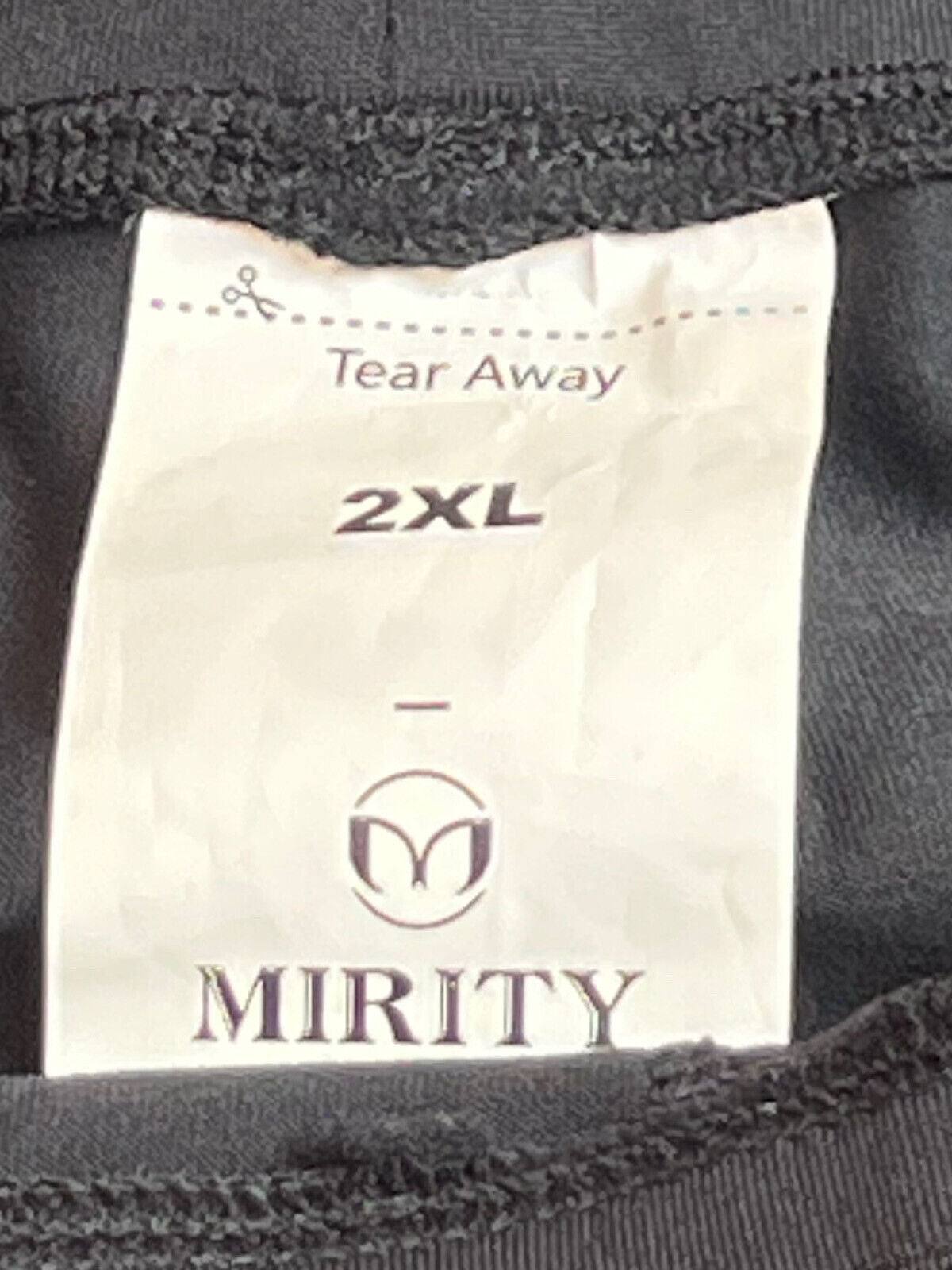 MIRITY Women’s Dress Pants Straight Leg Black Sz 2XL