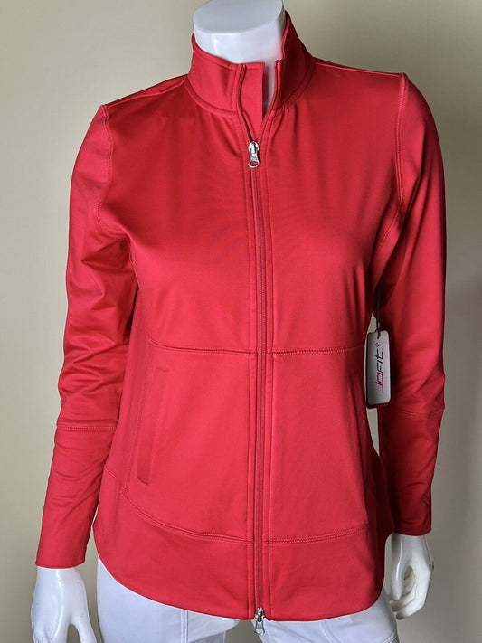 JOFIT Women’s Red GOLF JACKET Sz S STRETCH     (52)