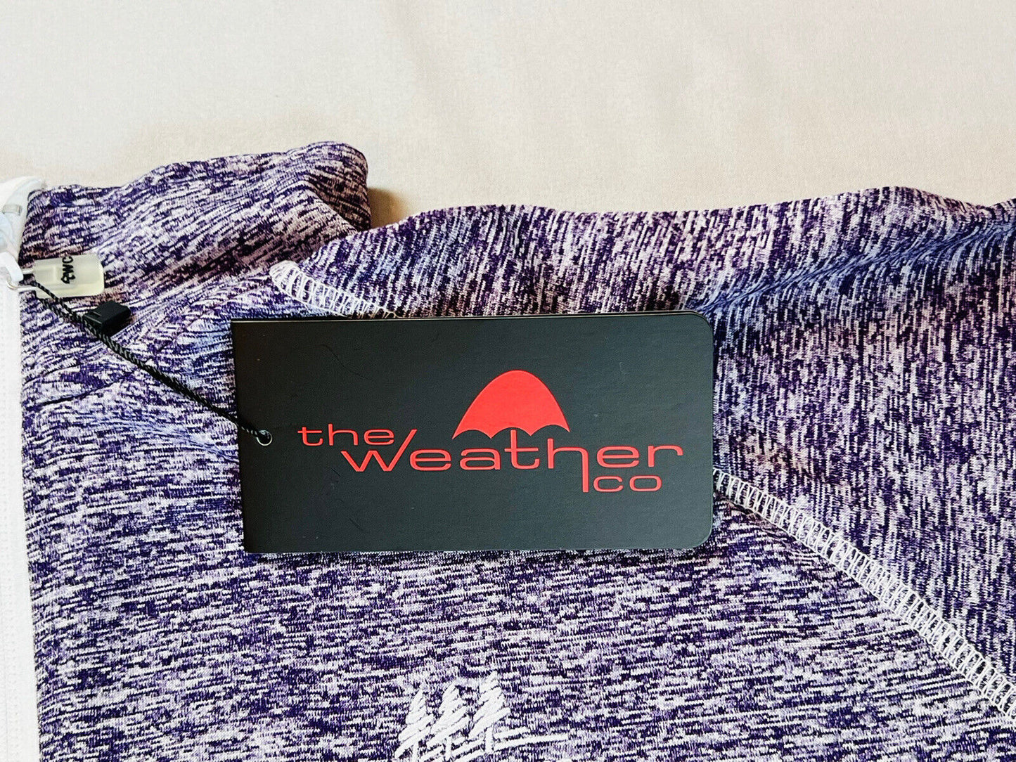 The Weather Co. Women's Golf Sweatshirt Purple Sz L