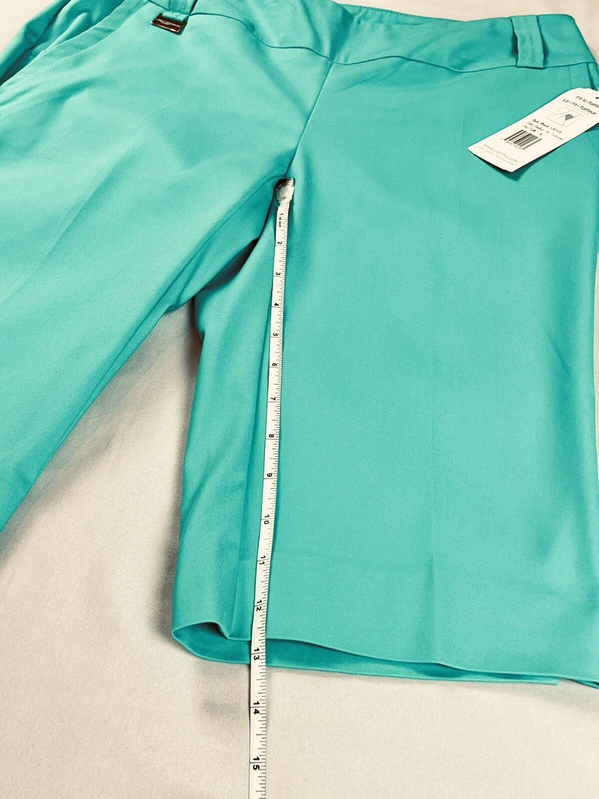 LISETTE L Sport Montreal WOMEN'S Golf  Aqua Green SHORTS Sz 6 $130 MSRP