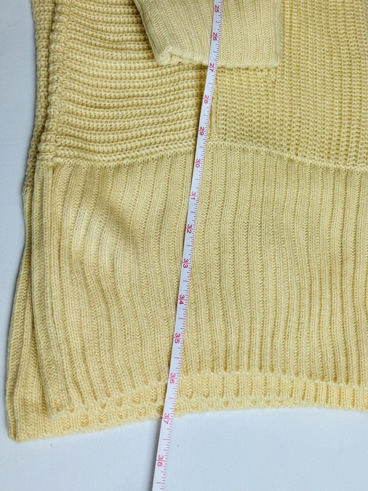 BTFBM Women’s Oversize Yellow Pull Over Top Dress Sweater Sz XL.  (71)