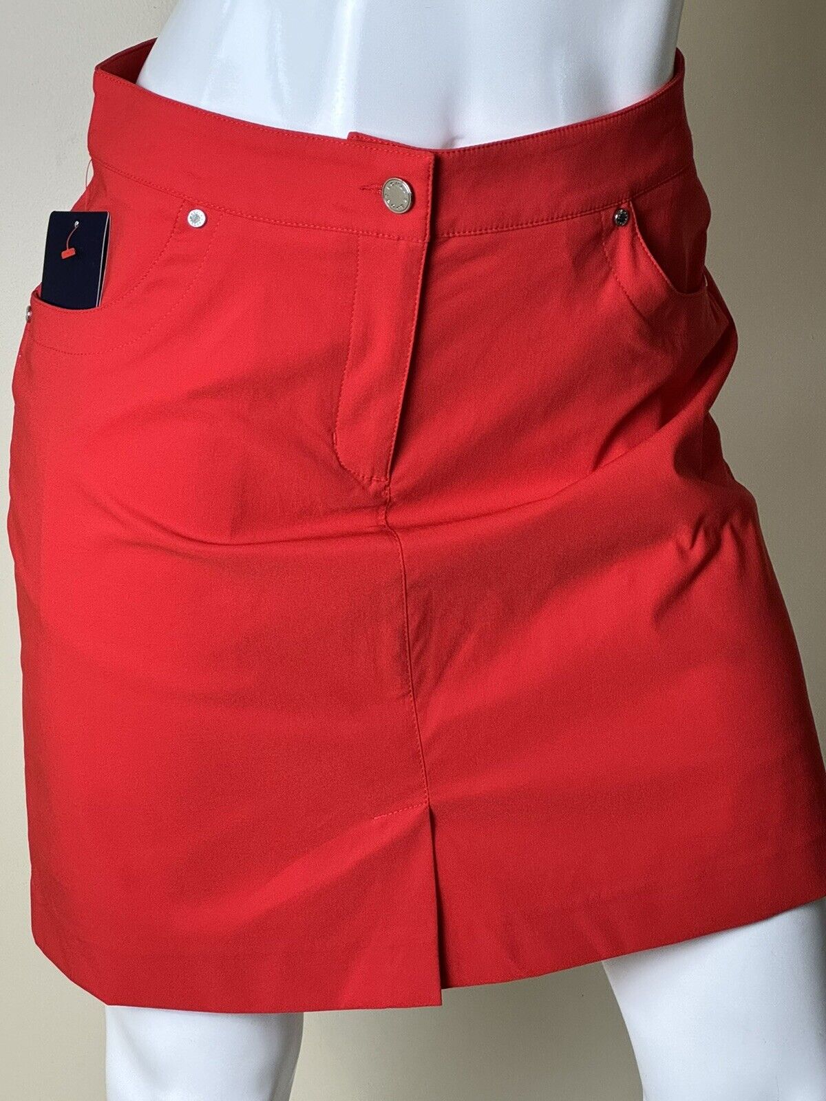 LOHLA Sport Golf Skort Skirt Red Sz 4 Pockets (50)