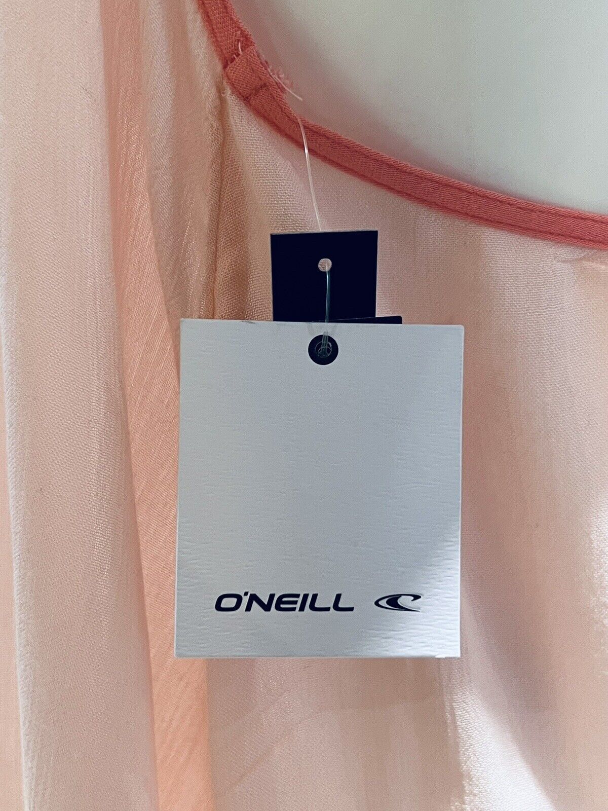 O'Neill Tank Dress Cover Up Women's Sz M Peach