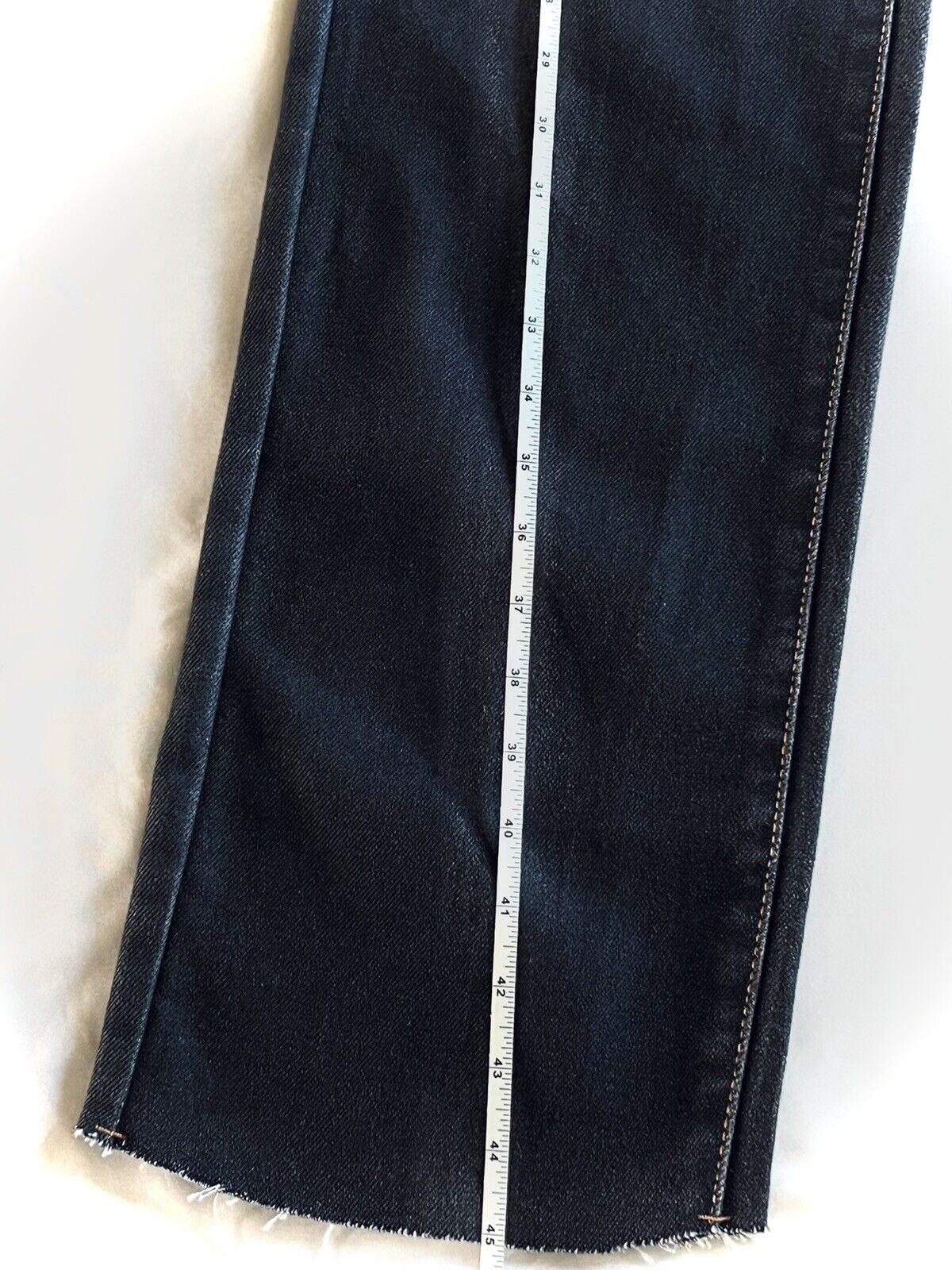 We wore what Women’s High Rise Jeans Black Size 24 Retails $138