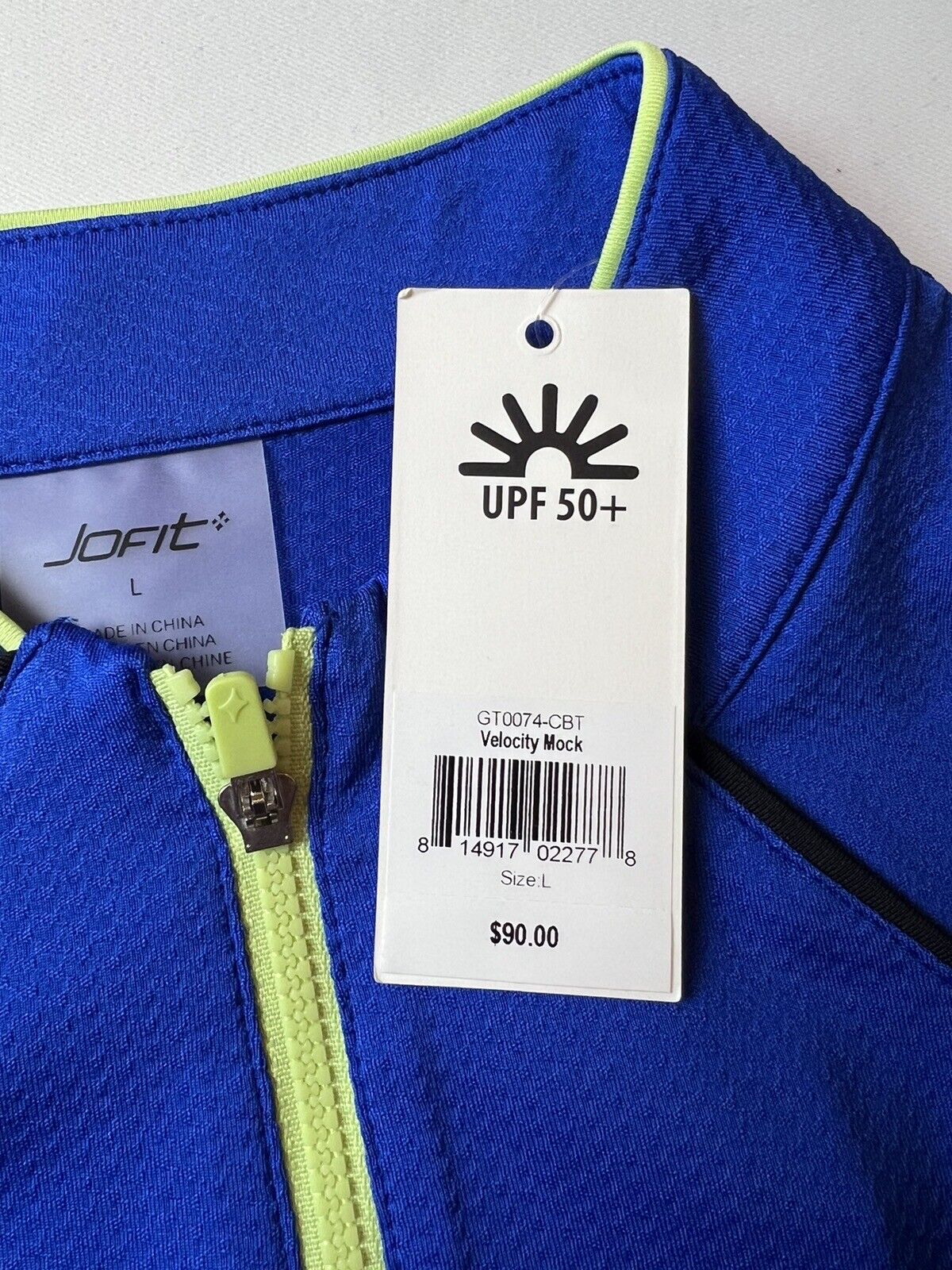 JOFIT Women's Golf Polo Shirt/Top Size L Blue (11)