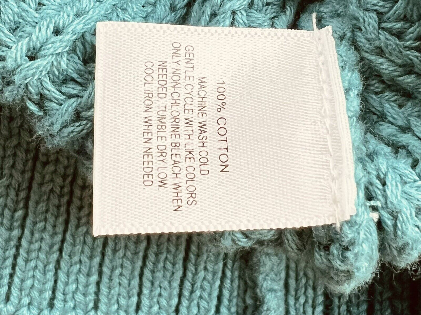 MadisonGrey Women’s Aqua Green Sweater Size XS