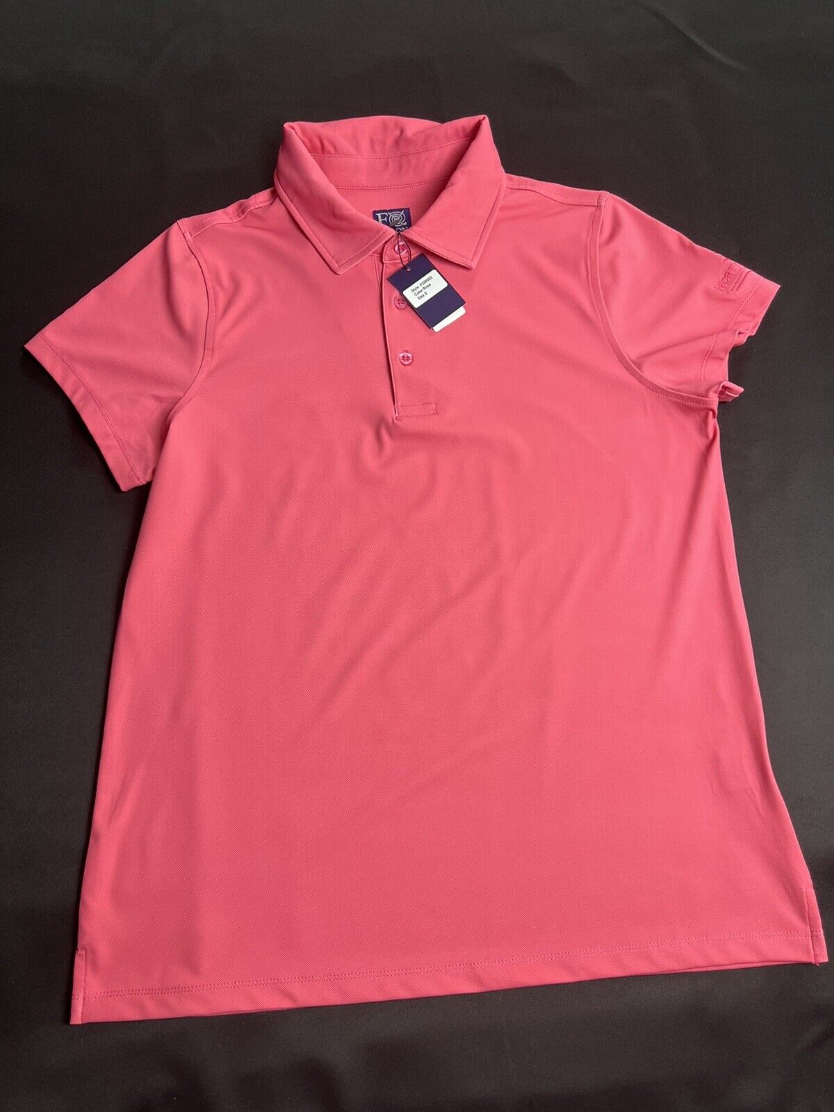 Fusion Golf  Women’s Golf Tennis Shirt Polo Sz S Pink Rose