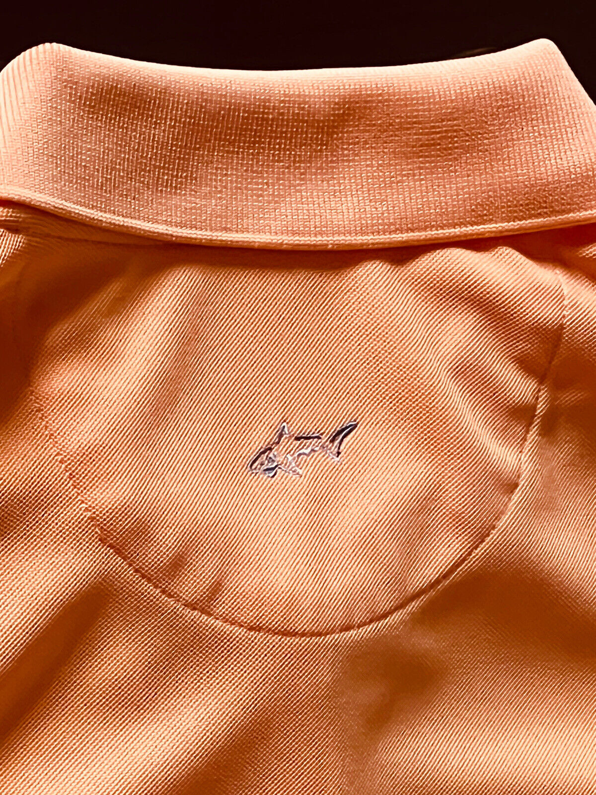 Greg Norman Women's Golf Polo Shirt Orange Sz L