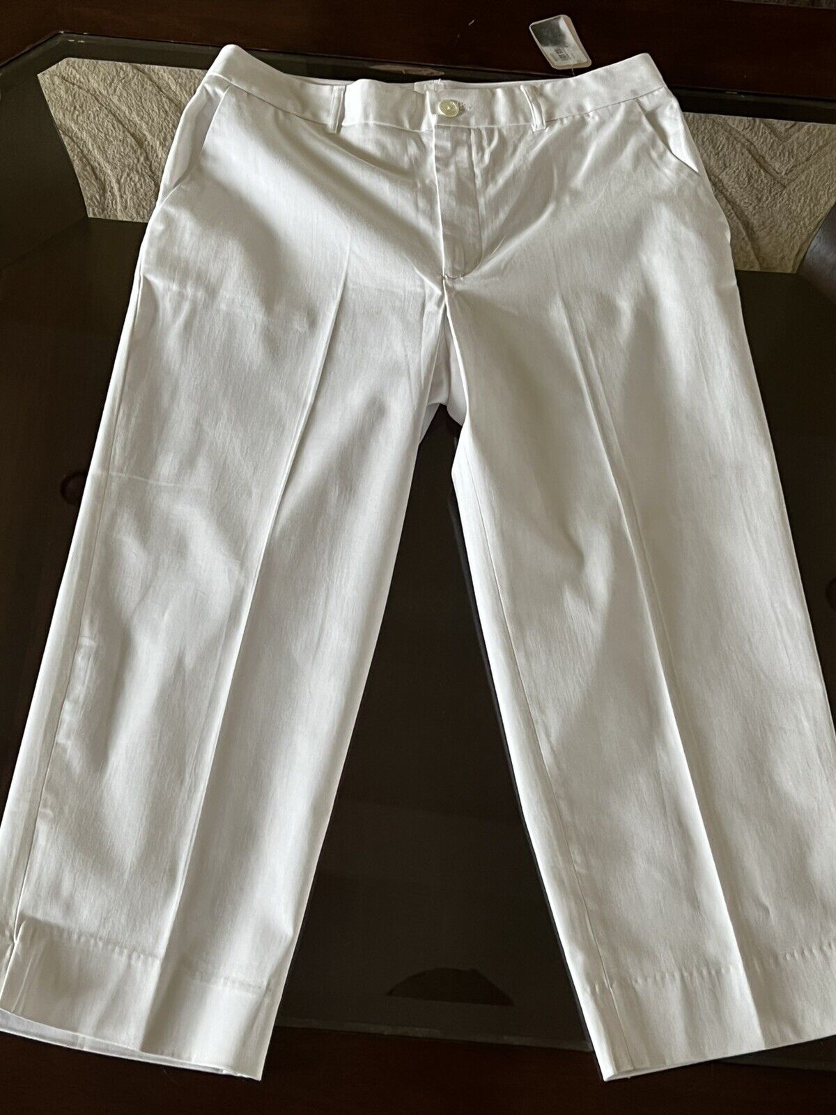 Fairway & Greene Women’s Golf Capri Pants White Size 6