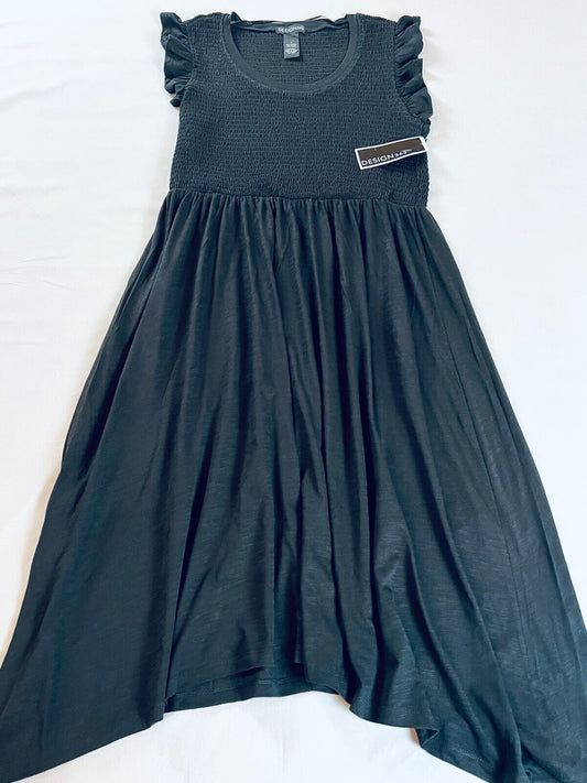 Design 365 Women’s Black Casual Long Dress Sz S