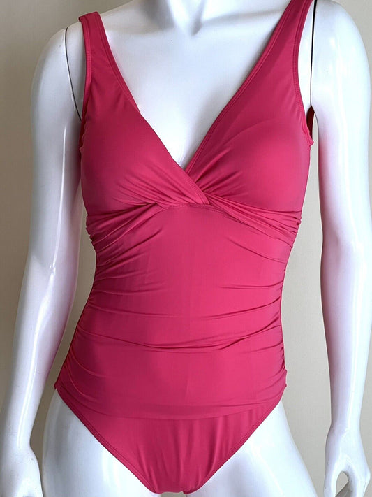 Lauren Ralph Lauren Women's Fuchsia  One Piece Swimsuit Size 10