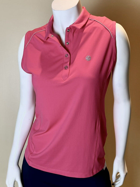 CHERVO Women’s Polo Golf Shirt Tennis Top SZ M/L 10