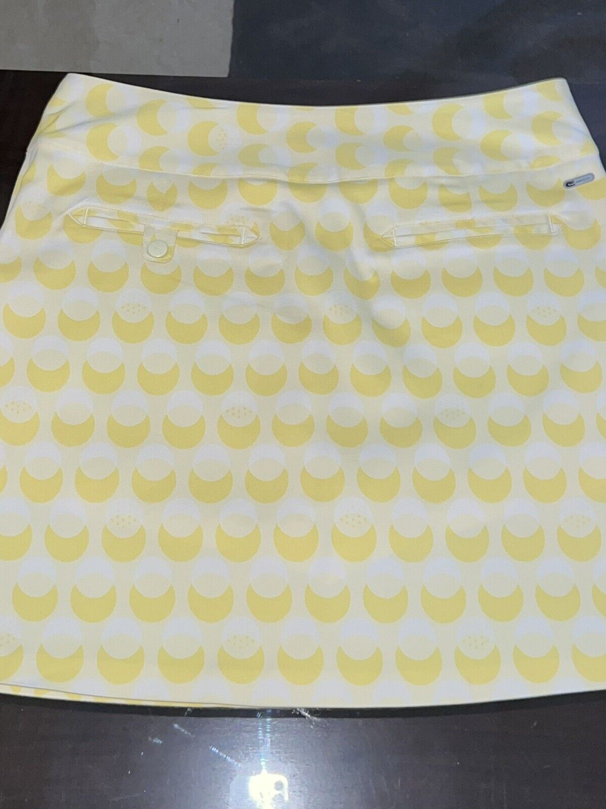 Puma Women’s Golf Skirt Skort Sz L Yellow