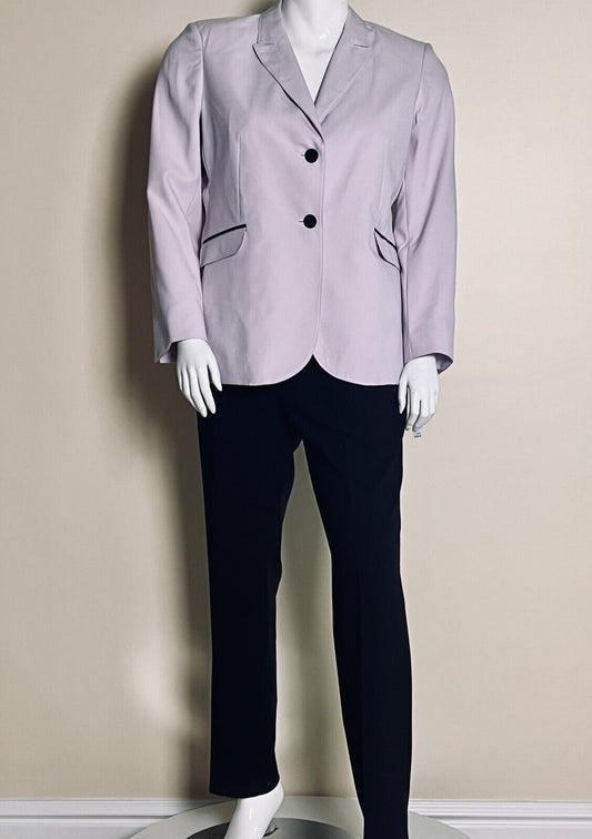 JOHN MEYER Women’s Suit Pants Pink Black Sz 16 Retail $260 (4)