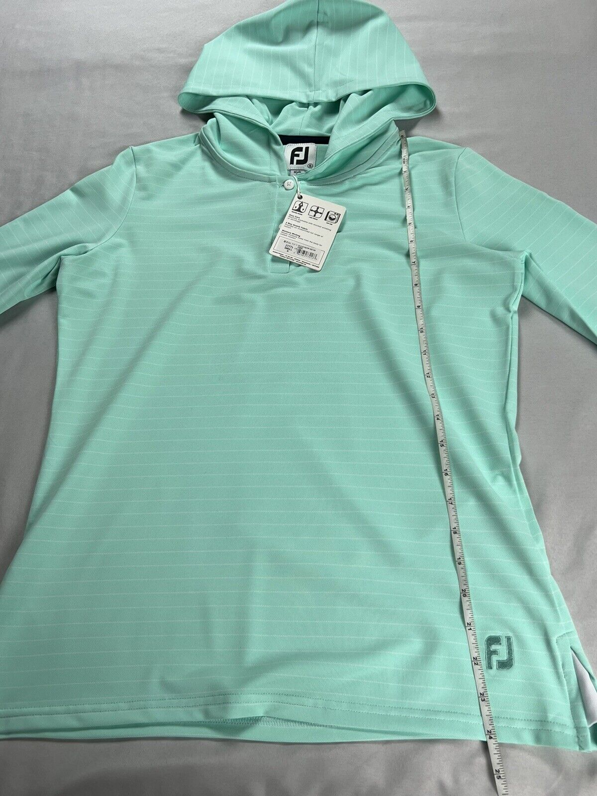 FootJoy Women’s Aqua Green golf athletic Sweatshirt size S