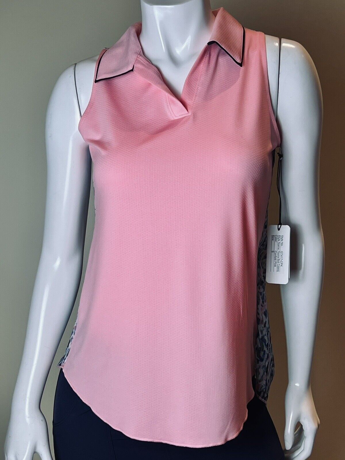 JOFIT Women's Golf Polo Shirt/Top Size S Pink.      (50)